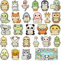 26PCS Emotional Support Animal Magnets for Fridge, Funny Magnetic Animals for Kids & Adults, Cute Locker Decorations for Girls Boys, Teacher Stickers for Classroom Rewards, Inspirational Gifts
