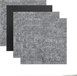 Placemats Set of 4 15" x 15" Heat-Resistant Table Mats for Dining Table Set for 4 Kitchen & Dining Room Decor Farmhouse, Boho, & Modern Style Easy to Clean, Durable & Stylish Table Decor