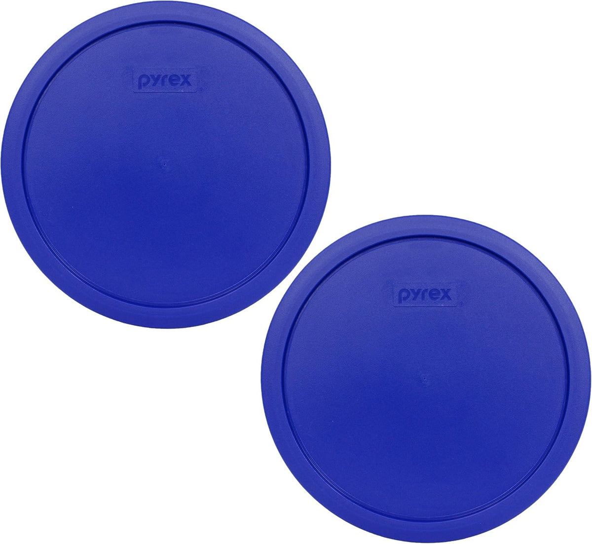 Pyrex 7403-PC 10-Cup Cadet Blue Food Storage Lid (2-Pack) - Made in USA