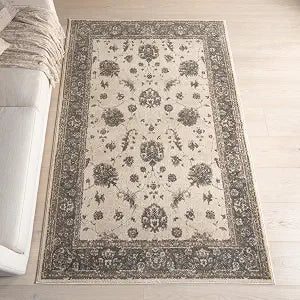 nuLOOM Jolie Beige Medallion Power Loomed Runner Rug, 2' x 8'