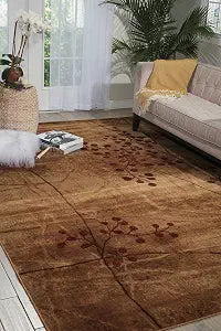 Nourison Home Somerset Latte 2' x 2'9" Area Rug - Easy Clean, Non Shedding, Bed Room, Living Room, Dining Room, Kitchen (2' x 3')