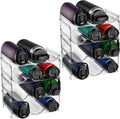 ClearSpace Water Bottle Organizer, Stackable Cabinet Storage, 8 Pack