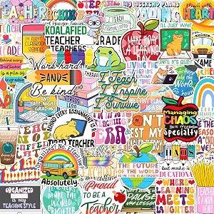 SigyoJeom 200PCS Funny Teacher Stickers for Adults Coworkers