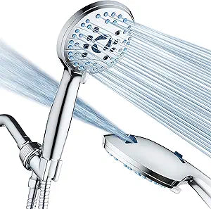 AquaCare 8-mode High Pressure Handheld Shower Head with 2-mode Power Wash