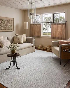 Loloi Hollis Ivory/Stone 2'-7" x 4' Accent Rug