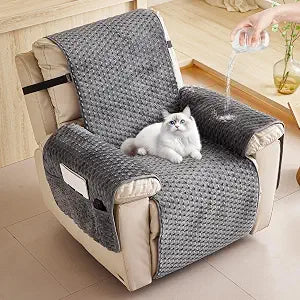 Waterproof Recliner Chair Covers, Non-Slip Armchair Cover for Dogs