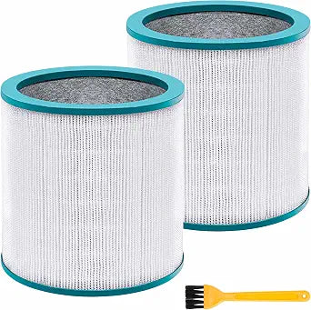 2 Pack Replacement Air Purifier Filters for Dyson Tower Purifier Pure Cool Link TP01 TP02 TP03 BP01, AM11, Dyson BP01 Models, Compared to Part # 968126-03 - Premium Activated Carbon Filters