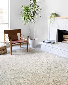 Loloi Ziva Neutral 2'-3" x 3'-9" Accent Rug