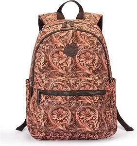 Montana West Western Backpack Purse for Women Lightweight Rucksack Casual Daypack for Laptop Travel College