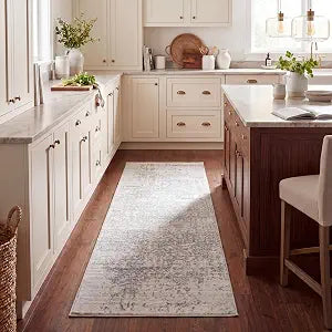 SAFAVIEH Madison Runner Rug 2'3"x8', Silver & Ivory MAD603G