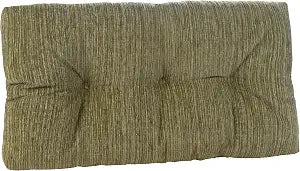 Klear Vu The Gripper Non-Slip Tufted Bench Cushion for Indoor Furniture, Assembled in USA, Entryway Storage, Bay Window, Corner Nook or Piano Seat, 27 Inches, Chenille Green