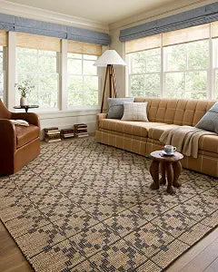Loloi Chris Loves Julia Judy Natural/Graphite 2'-3" x 3'-9" Accent Rug