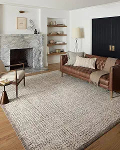 Loloi Darby Ivory/Stone 2'-7" x 4' Accent Rug
