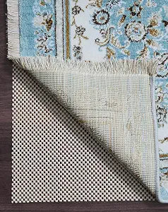 Veken 7x9 Ft Rug Pad Gripper for Hardwood Floors, Non Slip Rug Pads for Area Rugs, Thick Rug Grippers for Tile Floors, Under Carpet Mat, with More Than 1000 Pieces Anti-Slip Solid Square Pattern