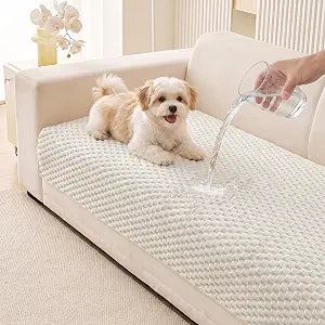 MEETSKY 100% Waterproof Couch Cover, Washable Furniture Protector for Pets