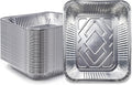 (30 Pack) Premium Lasagna Pans 14" x 10" x 3'' Heavy Duty l Disposable Aluminum Foil for Roasting Turkey, Baking, or Cooking