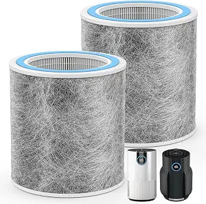 2 Pack HP102 Replacement Filter for Shark HP102 Air Purifier