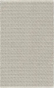 SAFAVIEH Montauk Collection Area Rug - 2'3" x 5', Ivory & Grey, Handmade Cotton, Ideal for Living Room, Bedroom, Accent Space (MTK717A)