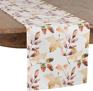 Acorn And Leaf Table Runner