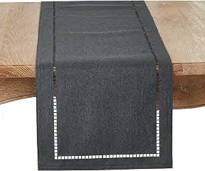 Laser-Cut Hemstitch Table Runner
