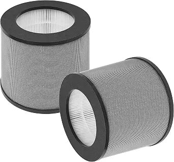 TT-AP006 Filter True HEPA Compatible with TaoTronics TT-AP006 Air Purifier, 3-in-1 H13 High-Efficiency Activated Carbon Filter