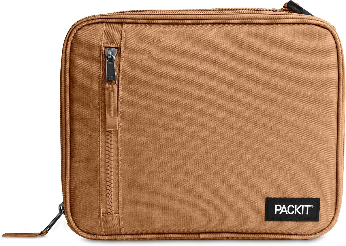 PackIt Freezable Classic Lunch Box, Almond