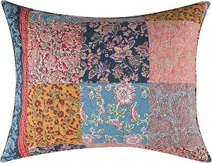 Greenland Home Fashions Tangier Collection Boho King Pillow Sham