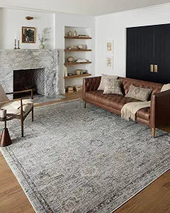 Loloi Monroe Sky/Gold 2'-6" x 4'-0" Accent Rug