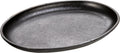Lodge Pre-Seasoned Cast Iron Oval Serving Griddle, 10 x 7.5 Inches