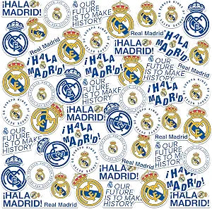 Real Madrid Vinyl Sticker Pack 50, Car Accessories, Skateboard & More
