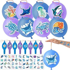 72 PCS Ocean Party Favors for Kids