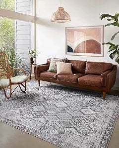 Loloi Zion Charcoal/Slate 2'-3" x 3'-9" Accent Rug