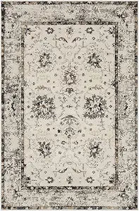 Mohawk Home Shea Traditional Floral Ornamental Light Gray 2' x 2' 11" Area Rug Perfect for Living Room, Dining Room, Office