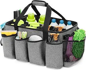 HODRANT Extra-Large Cleaning Caddy with Handles & Multi Pockets