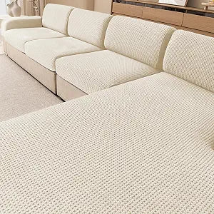 Sofa Cushion Covers, Stretch Sectional Chaise Slipcovers Washable