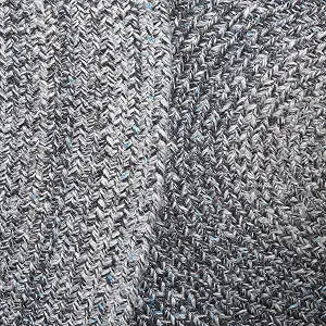 SAFAVIEH Braided Round Rug 3', Dark Grey & Light Blue BRD804H