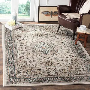 SAFAVIEH Lyndhurst Area Rug 3'3"x5'3", Cream & Beige LNH338B