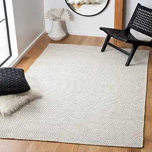 SAFAVIEH Kilim Collection Accent Rug - 3' x 5', Ivory, Flat Weave Wool Design, Ideal for High Traffic Areas in Entryway, Living Room, Bedroom (KLM375A)