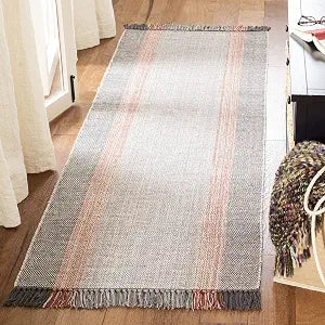 SAFAVIEH Montauk Runner Rug 2'3"x7', Cotton Handwoven Terracotta MTK301P