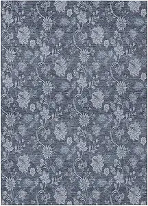 Addison Rugs Chantille ACN680 Blue 2'6" x 3'10" Indoor Outdoor Area Rug, Easy Clean, Machine Washable, Non Shedding, Bedroom, Entry, Living Room, Dining Room, Kitchen, Patio Rug