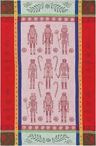 Now Designs Kitchen Jacquard Dishtowels, Red