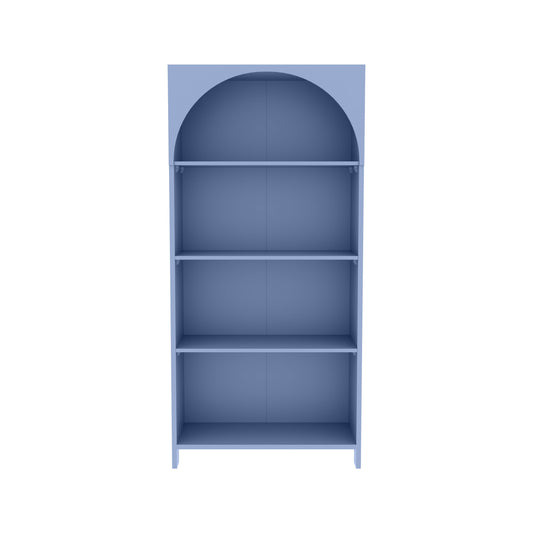 House of Happy Arched Bookshelf, Blue