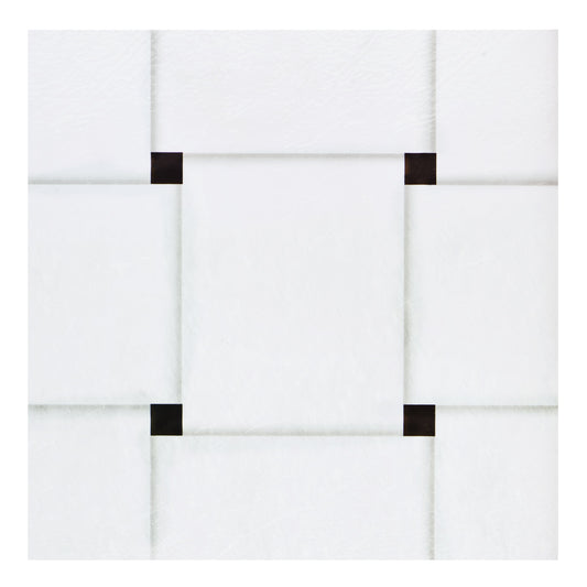 Achim Retro 12x12 Self Adhesive Vinyl Floor Tile - Woven Marble - 20 Tiles/20 sq. ft.