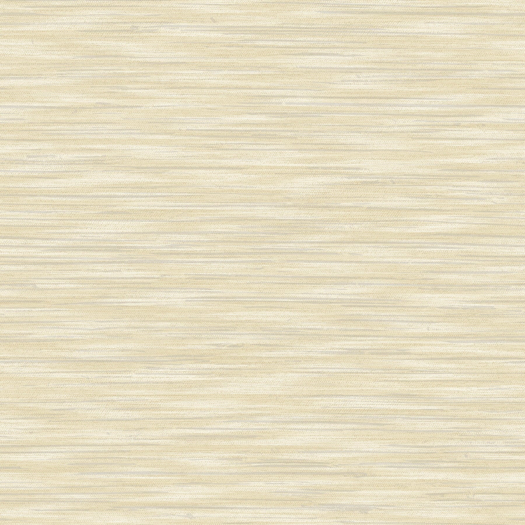Advantage Benson Yellow Faux Fabric Wallpaper