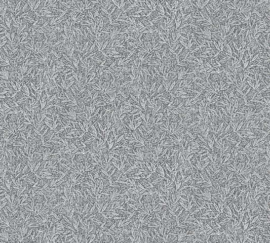 Advantage Sayuri Charcoal Leaf Trail Wallpaper
