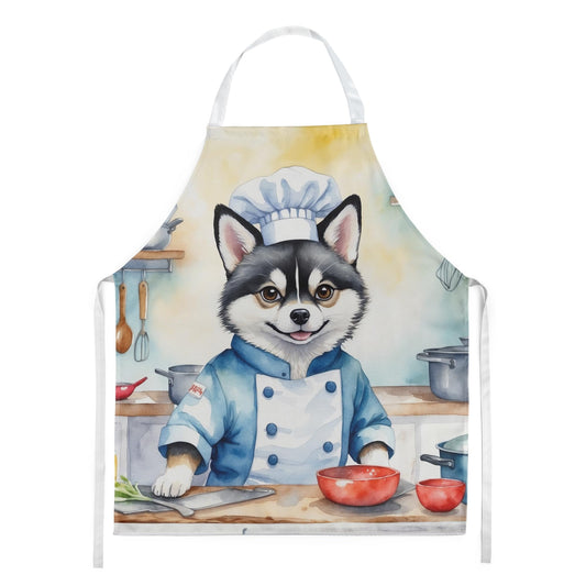 Alaskan Klee Kai The Chef Apron 27 in x 30 in