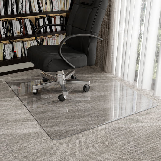 Anyrose 46"x55" Tempered Glass Office Chair Mat