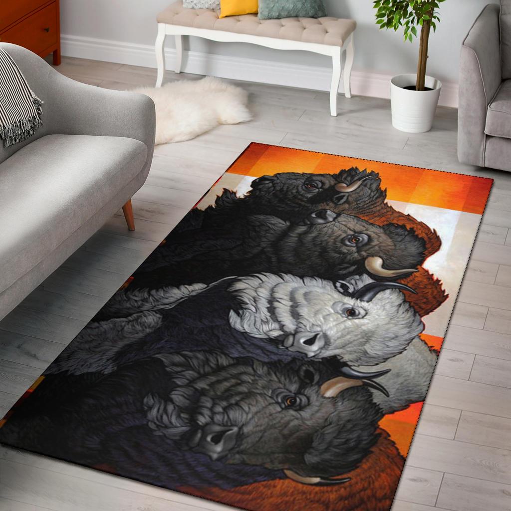 Area Rug Native American Design