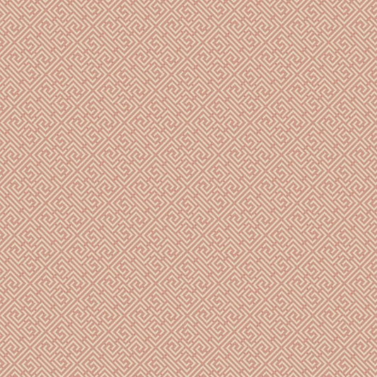 Pavilion Coral Trellis Wallpaper