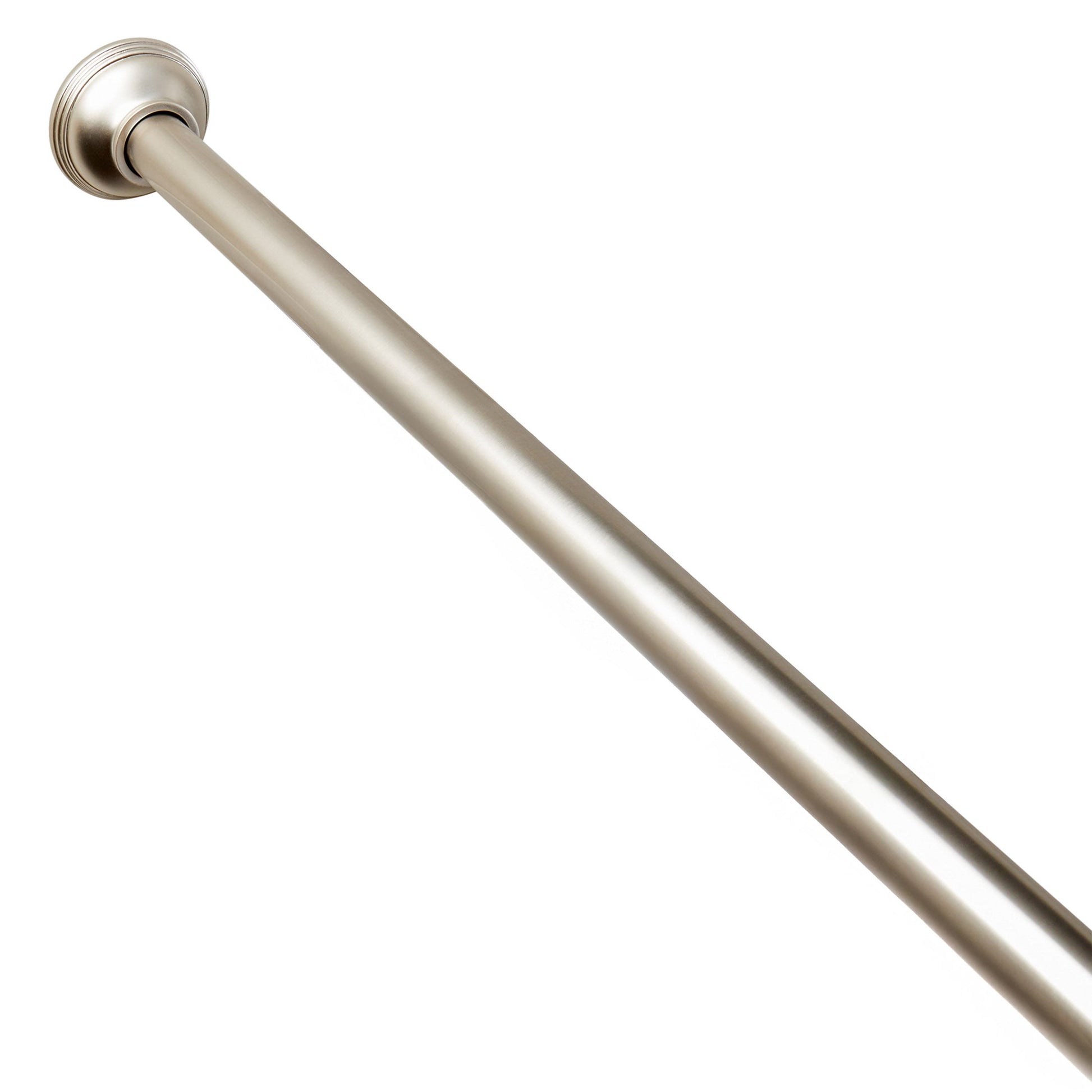Better Homes & Gardens 43" to 72" Adjustable Tension Rustproof Aluminum Shower Rod, Matte Black